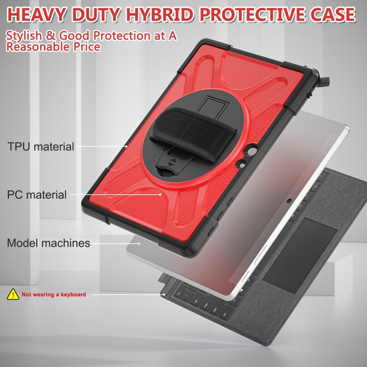 For Microsoft Surface Go 4 / 3 / 2 / 1 TPU + PC Tablet Case(Red) - Others by buy2fix | Online Shopping UK | buy2fix