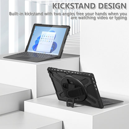 For MicroSoft Surface Pro 4 / 5 / 6 / 7 TPU + PC Tablet Case(Black) - Others by buy2fix | Online Shopping UK | buy2fix