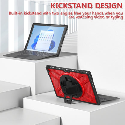 For MicroSoft Surface Pro 4 / 5 / 6 / 7 TPU + PC Tablet Case(Red) - Others by buy2fix | Online Shopping UK | buy2fix