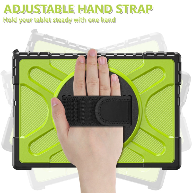For MicroSoft Surface Pro 4 / 5 / 6 / 7 TPU + PC Tablet Case(Yellow Green) - Others by buy2fix | Online Shopping UK | buy2fix