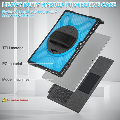 For MicroSoft Surface Pro 4 / 5 / 6 / 7 TPU + PC Tablet Case(Blue) - Others by buy2fix | Online Shopping UK | buy2fix