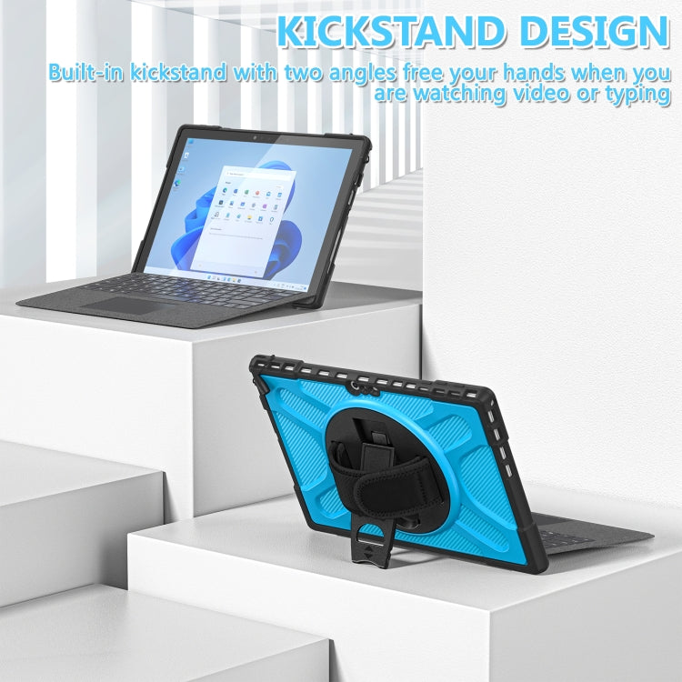For MicroSoft Surface Pro 4 / 5 / 6 / 7 TPU + PC Tablet Case(Blue) - Others by buy2fix | Online Shopping UK | buy2fix