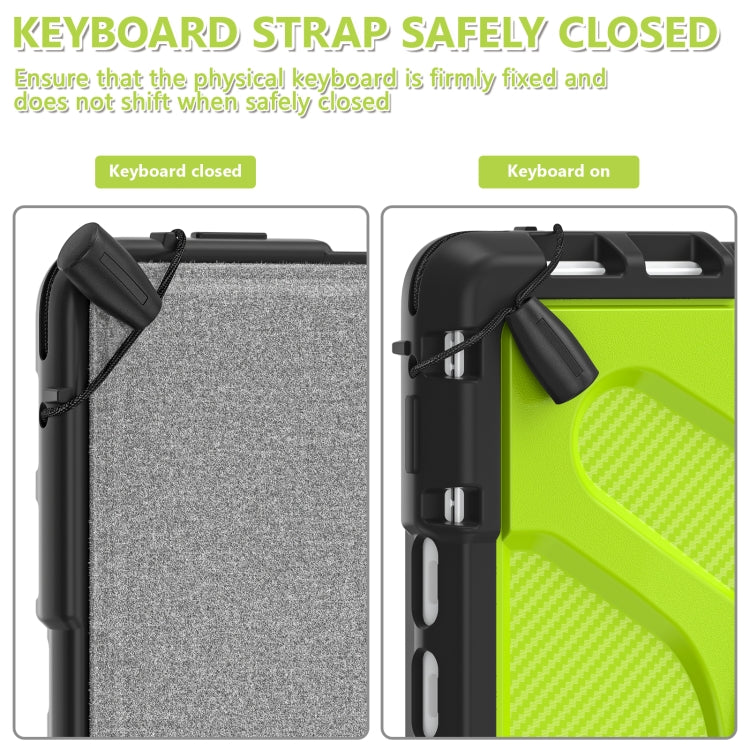 For MicroSoft Surface Pro 8 TPU + PC Tablet Case(Yellow Green) - Others by buy2fix | Online Shopping UK | buy2fix
