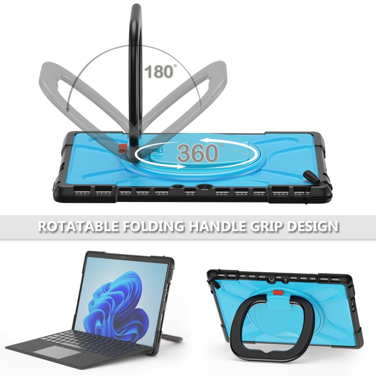 For MicroSoft Surface Pro 8 TPU + PC Tablet Case(Blue) - Others by buy2fix | Online Shopping UK | buy2fix