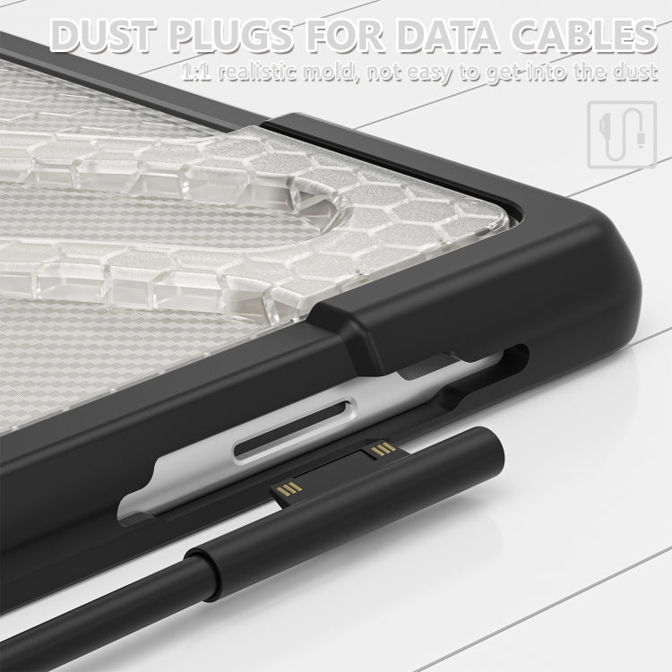 For MicroSoft Surface Pro 8 TPU + PC Tablet Case(Transparent) - Others by buy2fix | Online Shopping UK | buy2fix