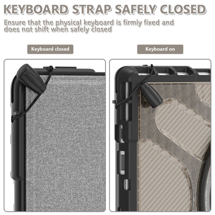 For MicroSoft Surface Pro 4 / 5 / 6 / 7 TPU + PC Tablet Case(Tea Color) - Others by buy2fix | Online Shopping UK | buy2fix