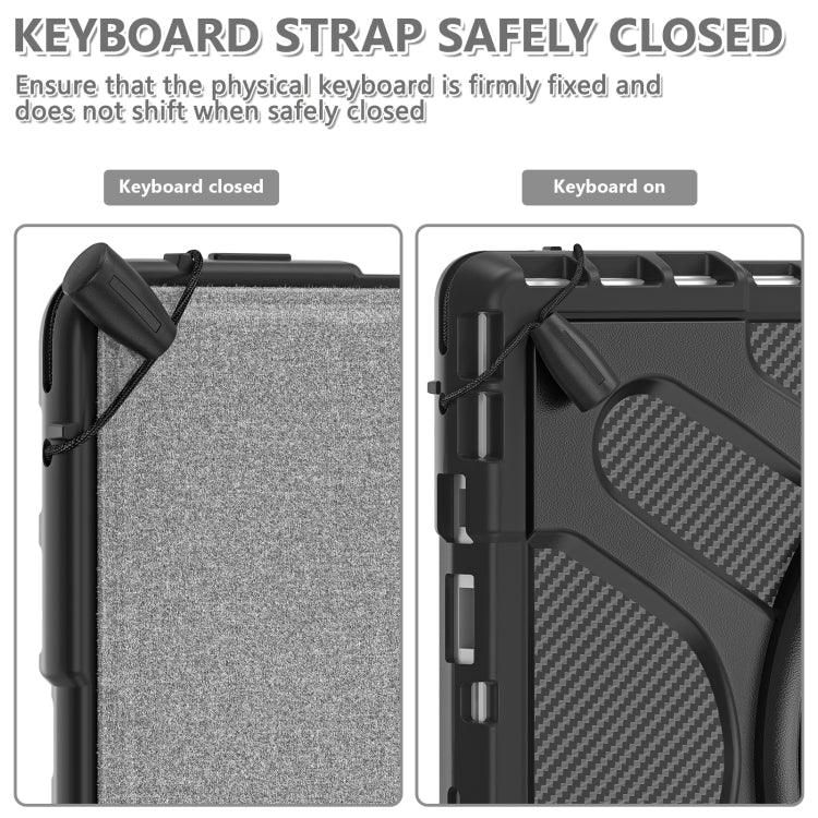 For MicroSoft Surface Pro 4 / 5 / 6 / 7 TPU + PC Tablet Case(Black) - Others by buy2fix | Online Shopping UK | buy2fix