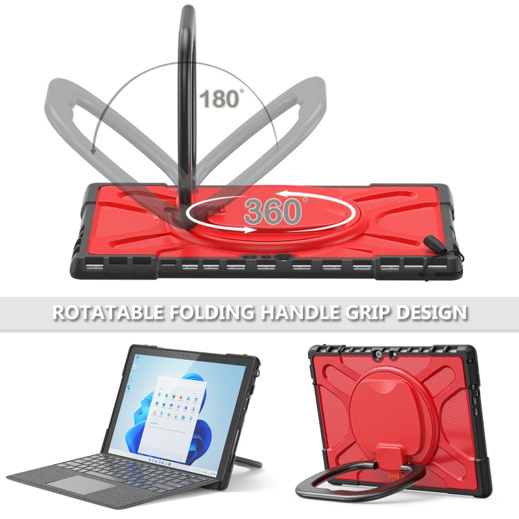 For MicroSoft Surface Pro 4 / 5 / 6 / 7 TPU + PC Tablet Case(Red) - Others by buy2fix | Online Shopping UK | buy2fix