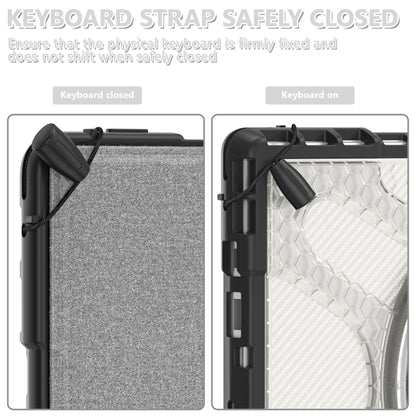 For MicroSoft Surface Pro 4 / 5 / 6 / 7 TPU + PC Tablet Case(Transparent) - Others by buy2fix | Online Shopping UK | buy2fix