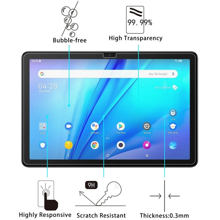 2 PCS 9H 2.5D Explosion-proof Tempered Tablet Glass Film For TCL Tab 10S / Huawei Enjoy Tablet 2 - Others by buy2fix | Online Shopping UK | buy2fix