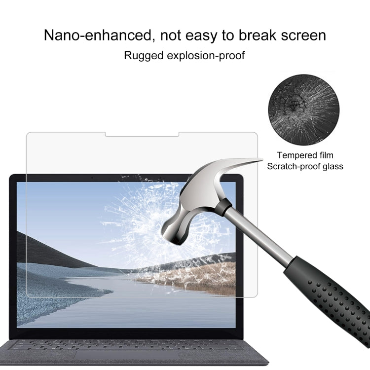 2 PCS 9H 2.5D Explosion-proof Tempered Tablet Glass Film For MicroSoft Laptop Studio 14.4 inch - Others by buy2fix | Online Shopping UK | buy2fix