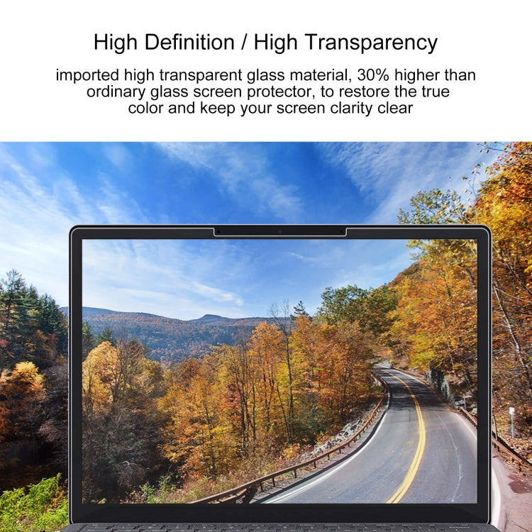 2 PCS 9H 2.5D Explosion-proof Tempered Tablet Glass Film For MicroSoft Laptop Studio 14.4 inch - Others by buy2fix | Online Shopping UK | buy2fix
