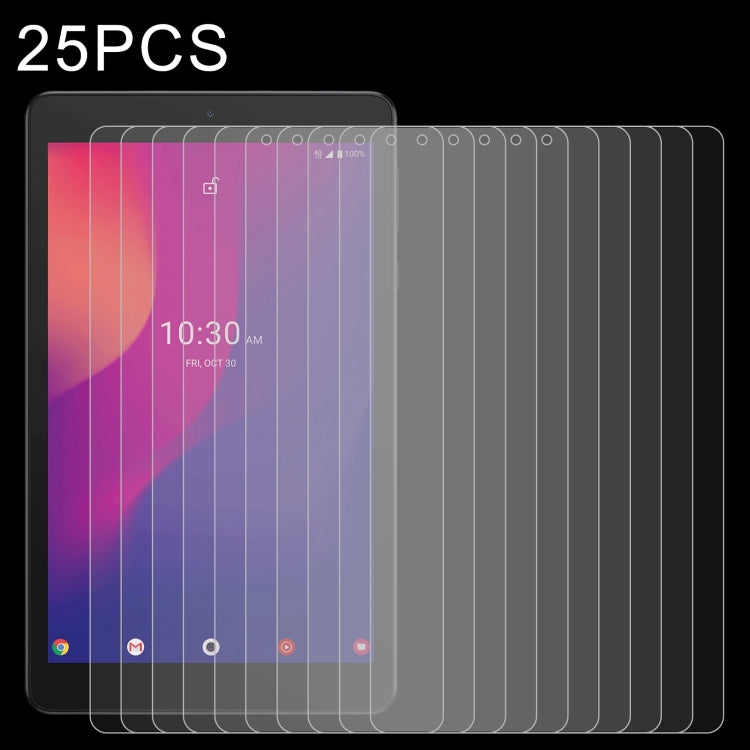 25 PCS 9H 2.5D Explosion-proof Tempered Tablet Glass Film For Alcatel Joy Tab 2 / 3T 8.0 - Others by buy2fix | Online Shopping UK | buy2fix
