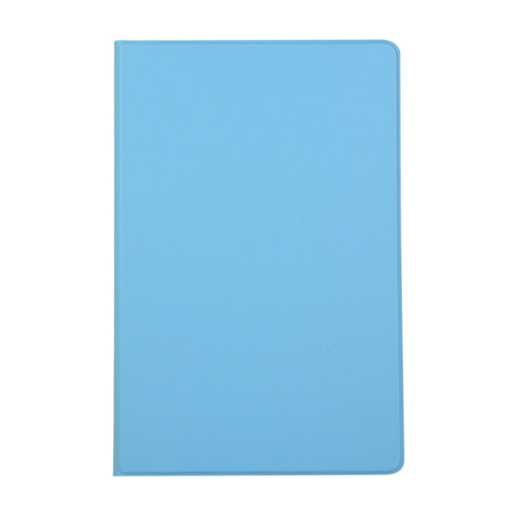 For Samsung Galaxy Tab S8 Ultra Elasticity Leather Tablet Case with Holder(Blue) by buy2fix