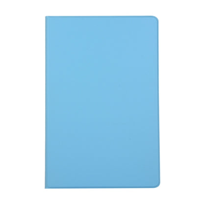 For Samsung Galaxy Tab S8 Ultra Elasticity Leather Tablet Case with Holder(Blue) by buy2fix