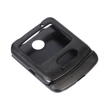 For Motorola Moto Razr 5G Cowhide Texture PU Phone Case(Black) by buy2fix