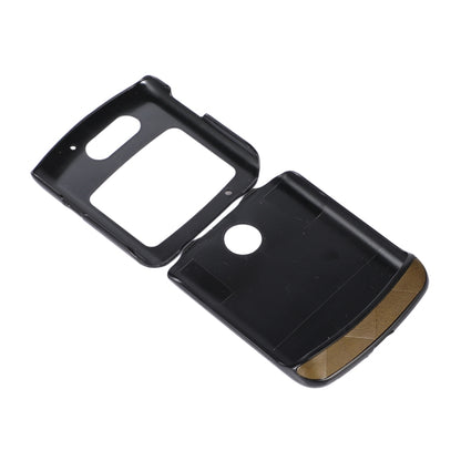 For Motorola Moto Razr 5G Weave Plaid PU Phone Case(Green) by buy2fix