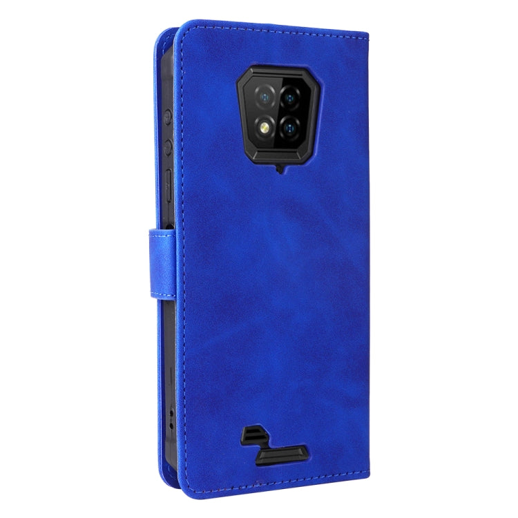 For Ulefone Armor 8 Skin Feel Magnetic Buckle Calf Texture Leather Phone Case(Blue) by buy2fix