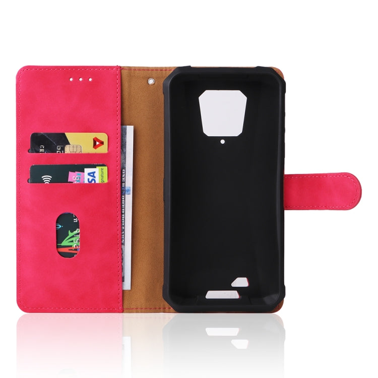 For Ulefone Armor 8 Skin Feel Magnetic Buckle Calf Texture Leather Phone Case(Rose Red) by buy2fix