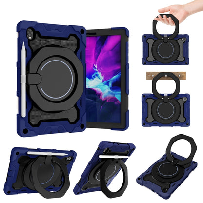For Lenovo Tab K10 / M10 Plus Armor Contrast Color Silicone + PC Tablet Case(Black) - Lenovo by buy2fix | Online Shopping UK | buy2fix