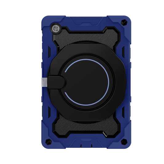 For Lenovo Tab M10 HD Gen 2 X306 Armor Contrast Color Silicone + PC Tablet Case(Navy Blue) - Lenovo by buy2fix | Online Shopping UK | buy2fix