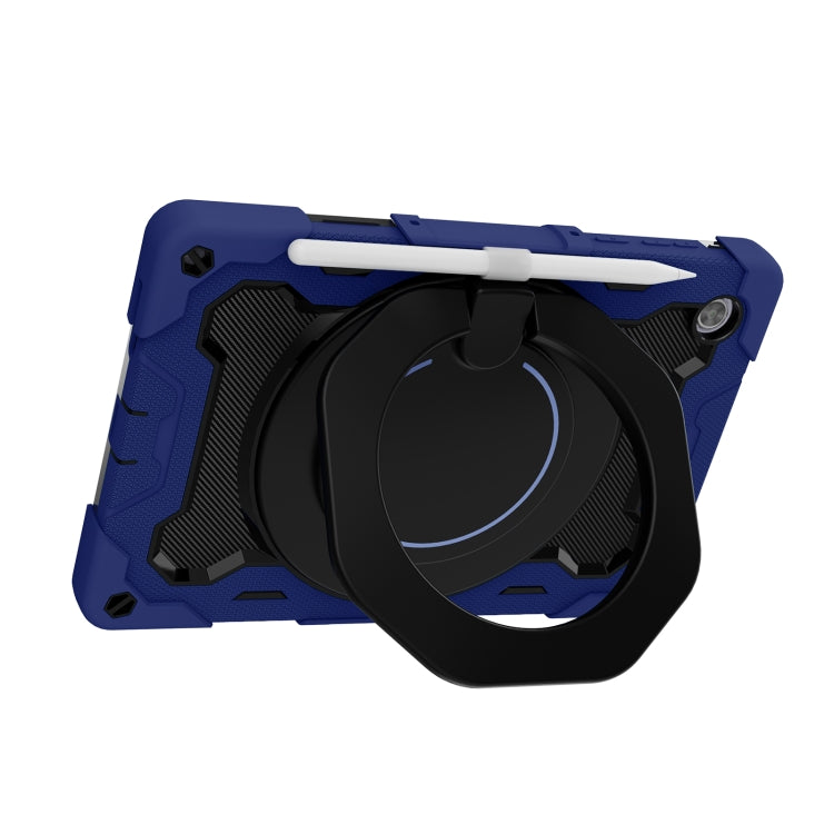 For Lenovo Tab M10 HD Gen 2 X306 Armor Contrast Color Silicone + PC Tablet Case(Navy Blue) - Lenovo by buy2fix | Online Shopping UK | buy2fix