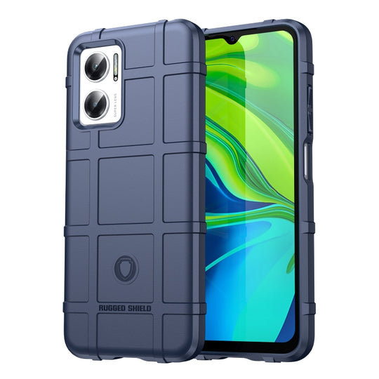 For Xiaomi Redmi 10 Prime+ 5G Full Coverage Shockproof TPU Case(Blue)