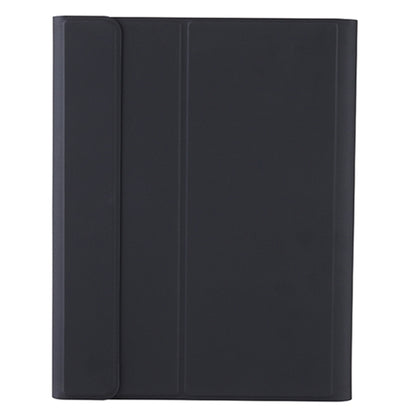 T098B Candy Color Skin Feel Texture Bluetooth Keyboard Leather Case with Pen Holder For iPad Air 11 2024 / 2025 / Air 4 10.9 2020 / Air 5 10.9 2022 (Black) - For iPad Air by buy2fix | Online Shopping UK | buy2fix