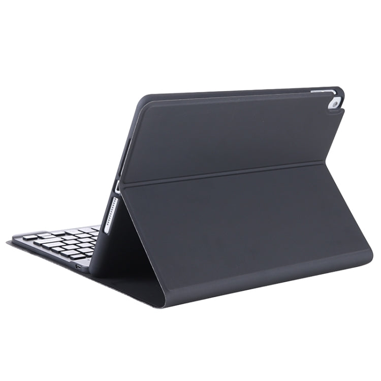 T098B Candy Color Skin Feel Texture Bluetooth Keyboard Leather Case with Pen Holder For iPad Air 11 2024 / 2025 / Air 4 10.9 2020 / Air 5 10.9 2022 (Black) - For iPad Air by buy2fix | Online Shopping UK | buy2fix