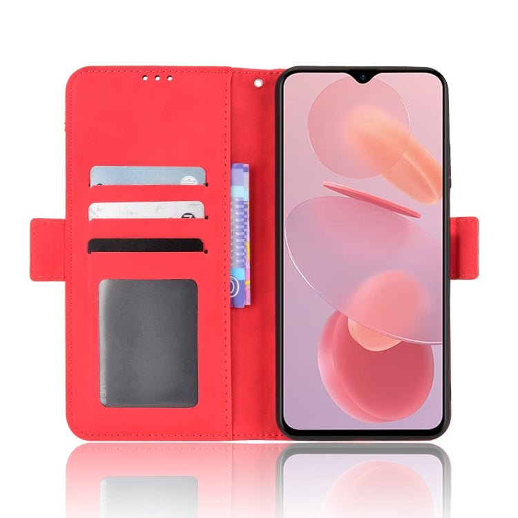 For Ulefone Note 12P Skin Feel Calf Pattern Leather Phone Case(Red) by buy2fix