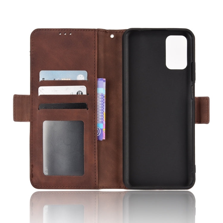 For Ulefone Note 12P Skin Feel Calf Pattern Leather Phone Case(Brown) by buy2fix