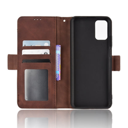 For Ulefone Note 12P Skin Feel Calf Pattern Leather Phone Case(Brown) by buy2fix