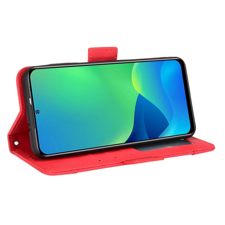 For Ulefone Note 13P Skin Feel Calf Pattern Leather Phone Case(Red) by buy2fix