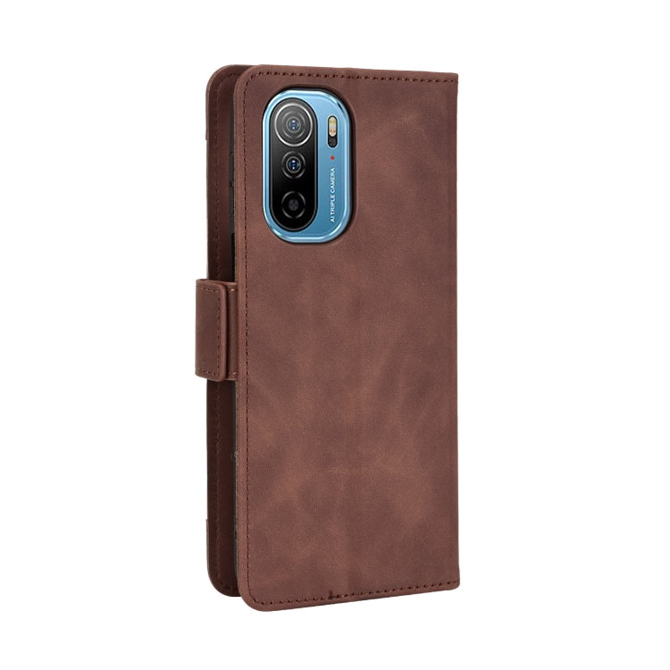 For Ulefone Note 13P Skin Feel Calf Pattern Leather Phone Case(Brown) by buy2fix