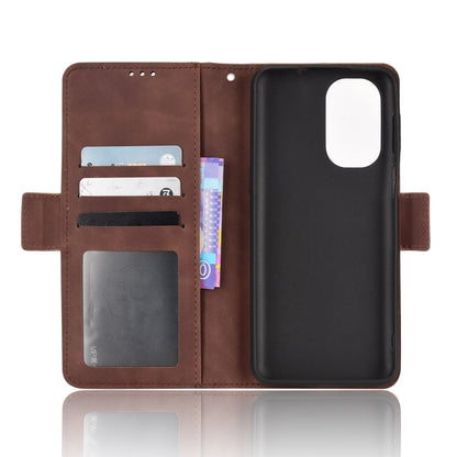 For Ulefone Note 13P Skin Feel Calf Pattern Leather Phone Case(Brown) by buy2fix