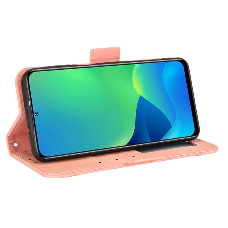 For Ulefone Note 13P Skin Feel Calf Pattern Leather Phone Case(Pink) by buy2fix