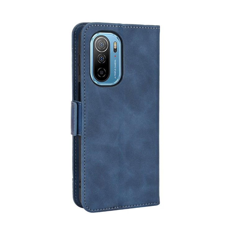 For Ulefone Note 13P Skin Feel Calf Pattern Leather Phone Case(Blue) by buy2fix