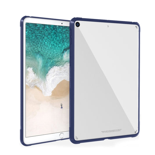 PC+TPU Transparent Shockproof Tablet Case For iPad Pro 11 inch 2018(Blue) - iPad Pro 11 (2018) Cases by buy2fix | Online Shopping UK | buy2fix