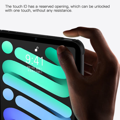 PC+TPU Transparent Holder Tablet Case For iPad Air 2022 / 2020(Black) - iPad Air (2022) / (2020) 10.9 Cases by buy2fix | Online Shopping UK | buy2fix