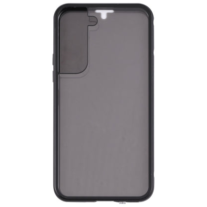 For Samsung Galaxy S22 5G Anti-peeping Magnetic Double-sided Tempered Glass Phone Case(Black) - Galaxy S22 5G Cases by buy2fix | Online Shopping UK | buy2fix