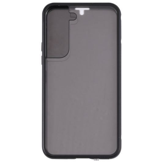 For Samsung Galaxy S22 5G Anti-peeping Magnetic Double-sided Tempered Glass Phone Case(Black) - Galaxy S22 5G Cases by buy2fix | Online Shopping UK | buy2fix