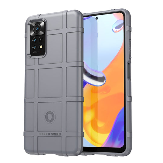 For Xiaomi Redmi Note 11 Pro 4G/Redmi Note 11 Pro 5G Global Full Coverage Shockproof TPU Case(Grey)