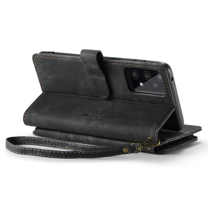 For Samsung Galaxy A53 5G CaseMe C30 Multifunctional Phone Leather Case with Holder & Card Slot & Wallet(Black) - Galaxy Phone Cases by CaseMe | Online Shopping UK | buy2fix