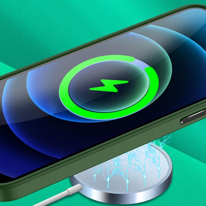 For iPhone 12 Skin Feel TPU + Frosted PC MagSafe Phone Case(Black) by buy2fix