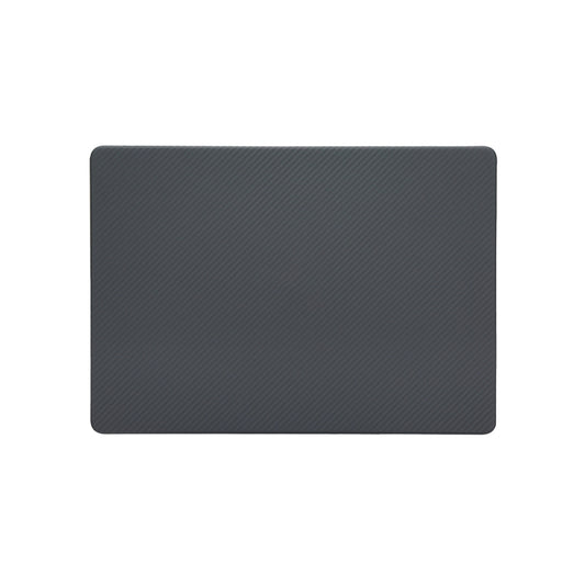 For MacBook Air 13.3 inch A1932 / A2179 / A2337 Carbon Fiber Textured Plastic Laptop Protective Case(Black) - MacBook Air Cases by buy2fix | Online Shopping UK | buy2fix