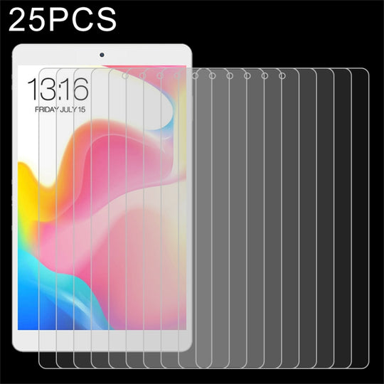 25 PCS 9H 2.5D Explosion-proof Tempered Glass Film for Teclast P80 Pro