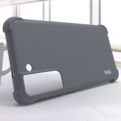 For Samsung Galaxy S21 FE 5G IMAK All-inclusive Shockproof Airbag TPU Case (Matte Grey) by imak