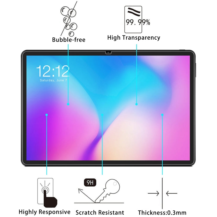 9H 2.5D Explosion-proof Tempered Tablet Glass Film For Teclast T30 - Others by buy2fix | Online Shopping UK | buy2fix