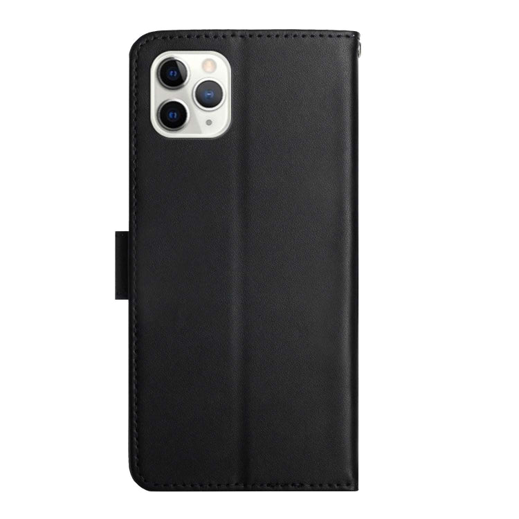 For iPhone 11 Pro Genuine Leather Fingerprint-proof Horizontal Flip Phone Case (Black) - iPhone 11 Pro Cases by buy2fix | Online Shopping UK | buy2fix