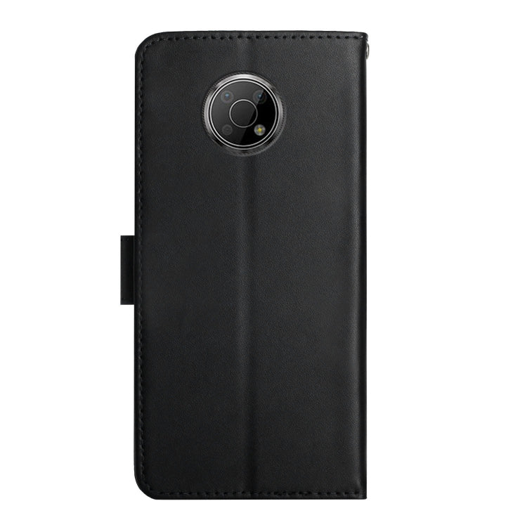 For Nokia G300 Genuine Leather Fingerprint-proof Horizontal Flip Phone Case(Black) - Nokia Cases by buy2fix | Online Shopping UK | buy2fix